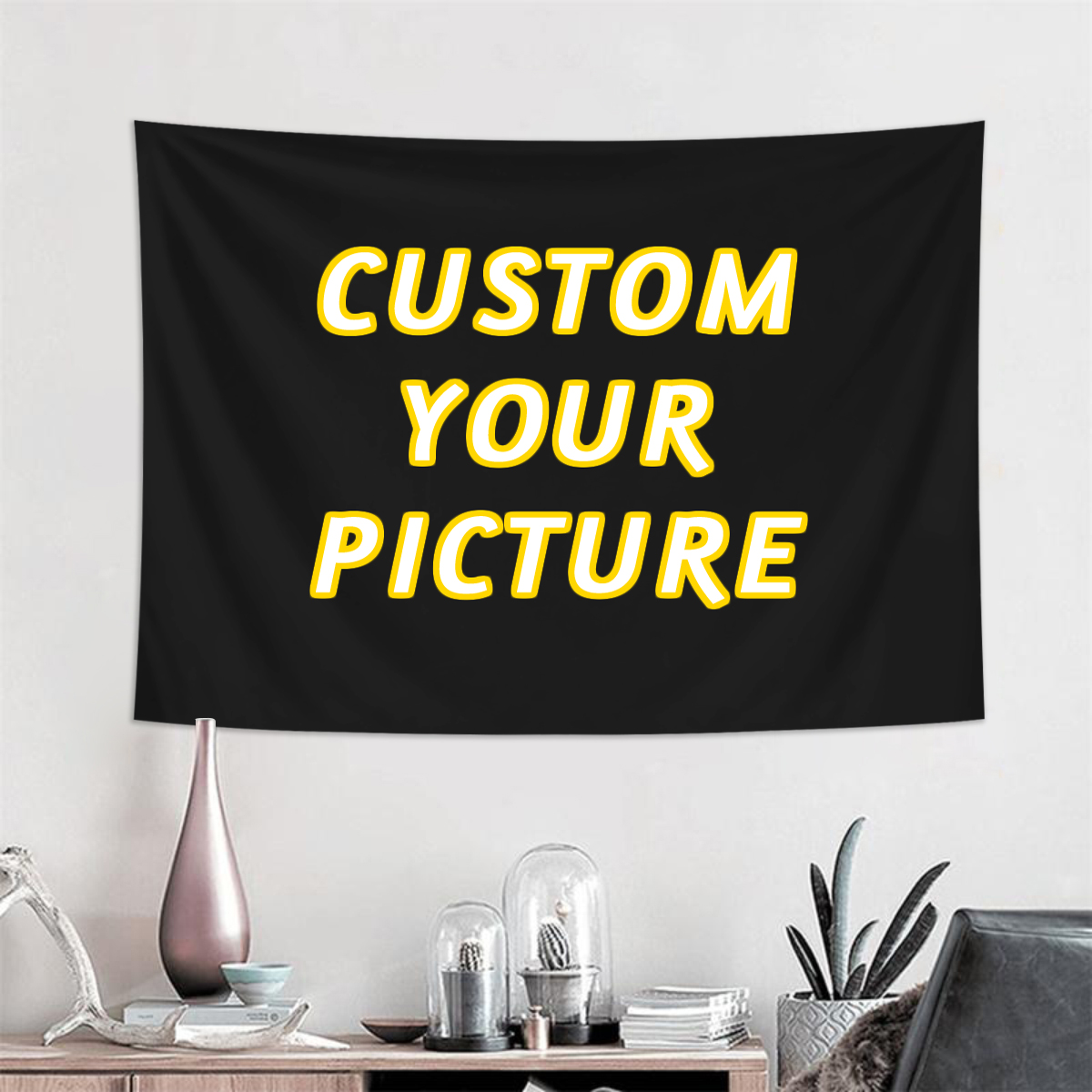 Sewing Custom - 1pc tapisseries personnalisées, bannières personnalisées et