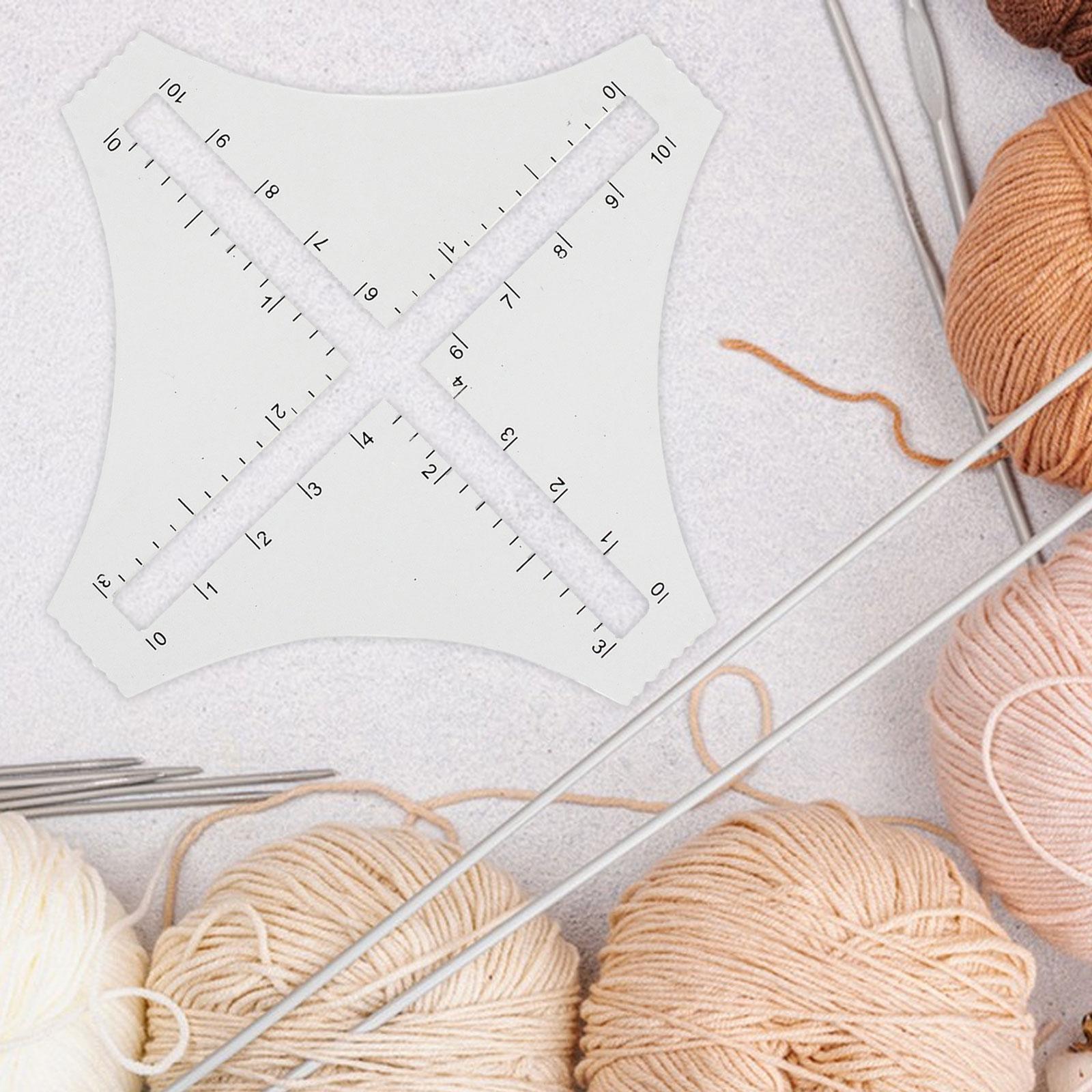 Sewing Gauge Ruler - Règle de densité de tricot en