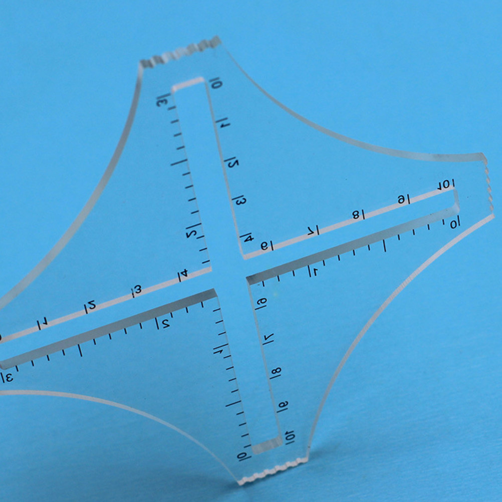 Sewing Gauge Ruler - Règle de tricotage professionnelle, calculateur de