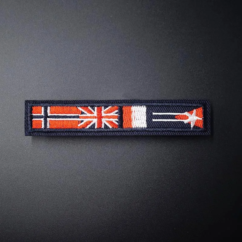 Sewing Label - Patchs en tissu drapeau, étiquettes de