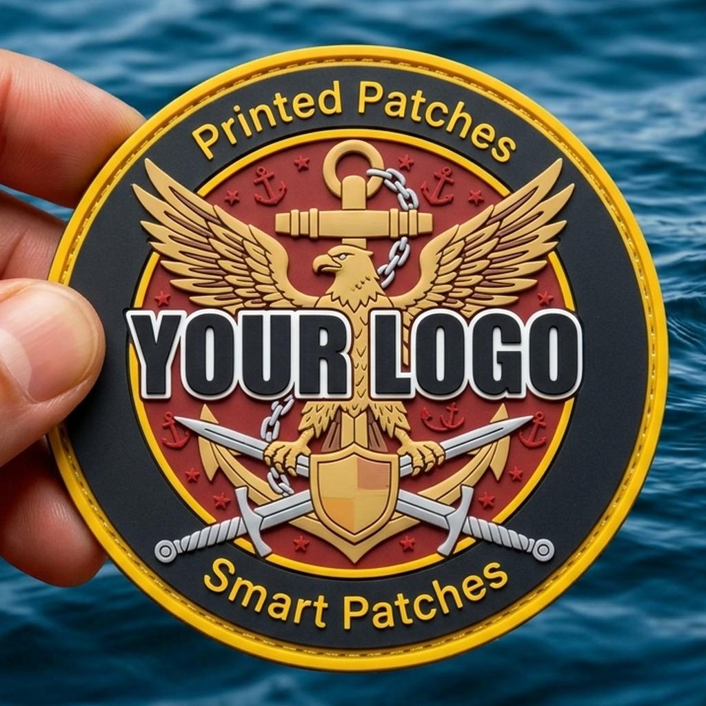 Sewing Label - Écusson personnalisé en PVC 3D, logo