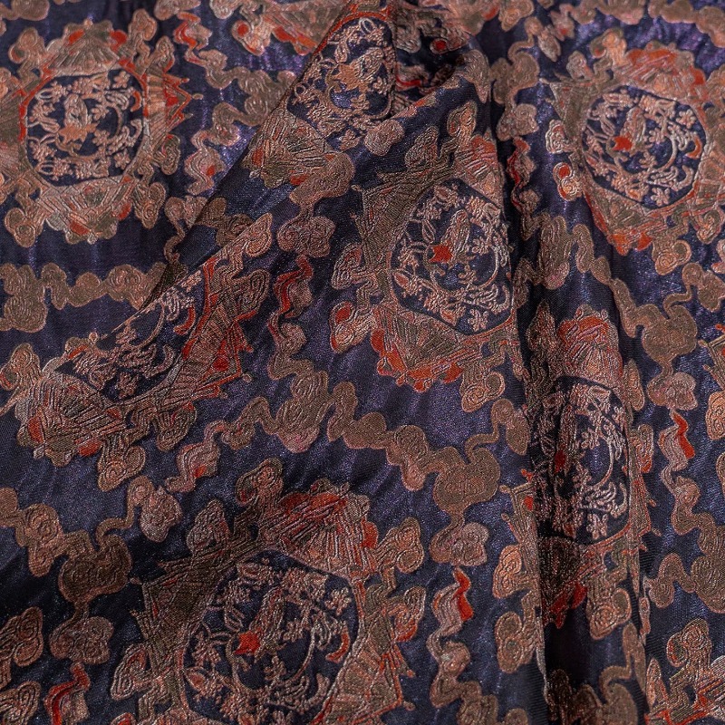 Tissu jacquard floral en rayon - Sewing Vest avis et prix