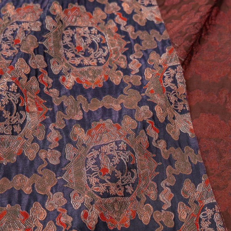 Tissu jacquard floral en rayon - Sewing Vest avis et prix