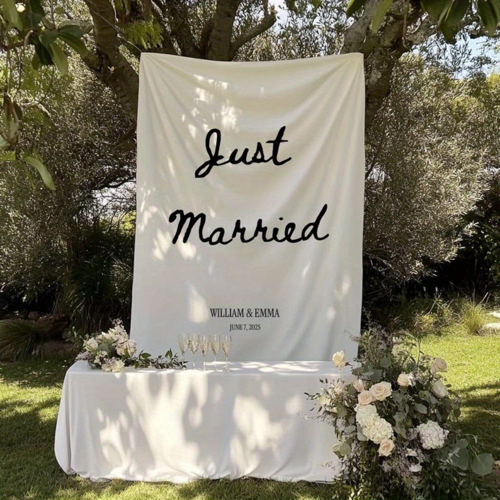 Bannière de mariage personnali - Sewing Custom avis et prix