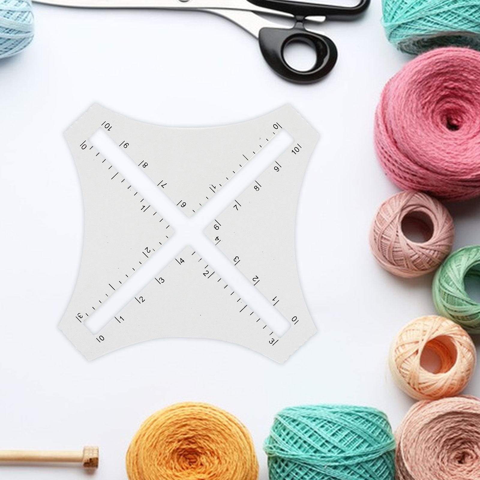 Règle de densité de tricot en  - Sewing Gauge Ruler avis et prix