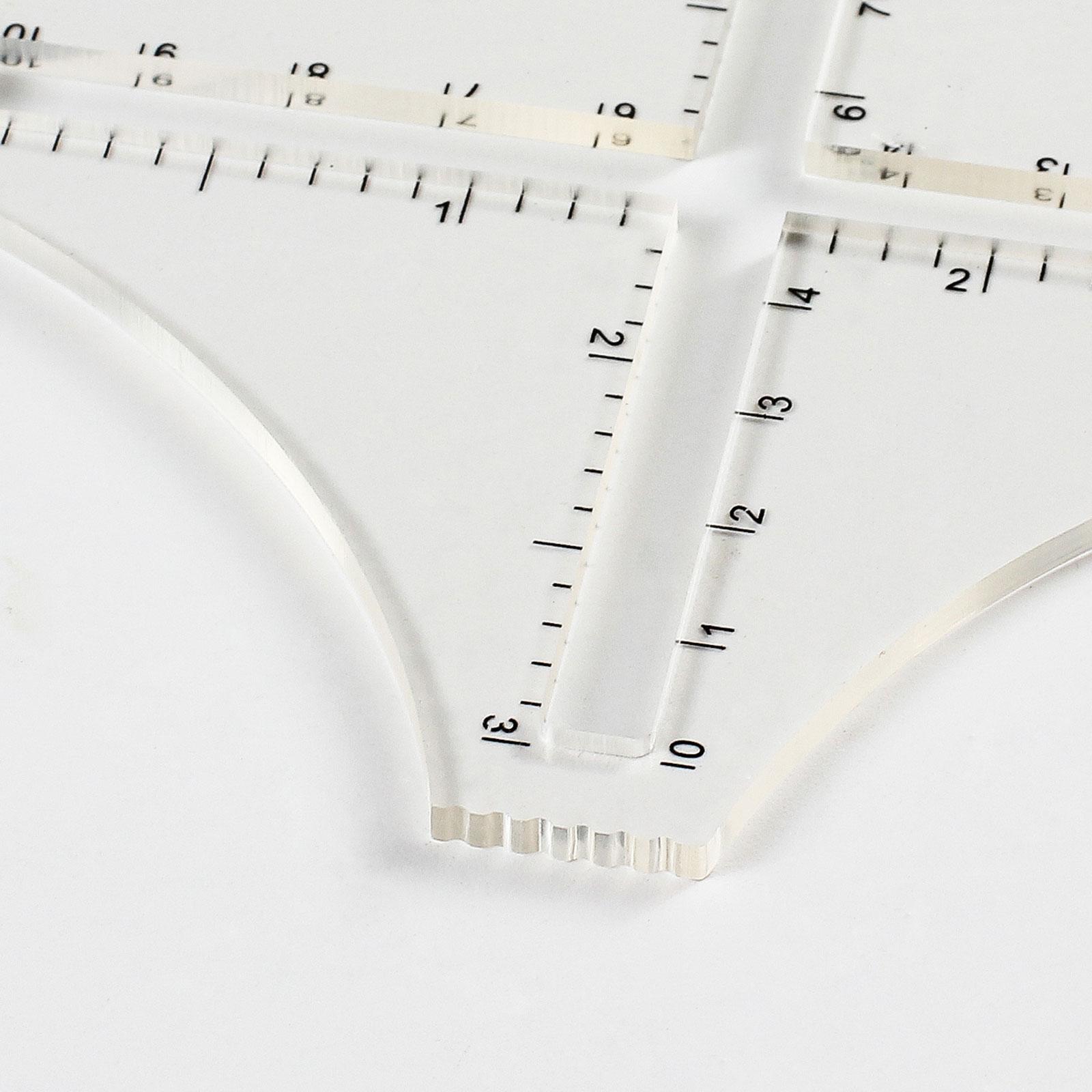 Règle de densité de tricot en  - Sewing Gauge Ruler avis et prix