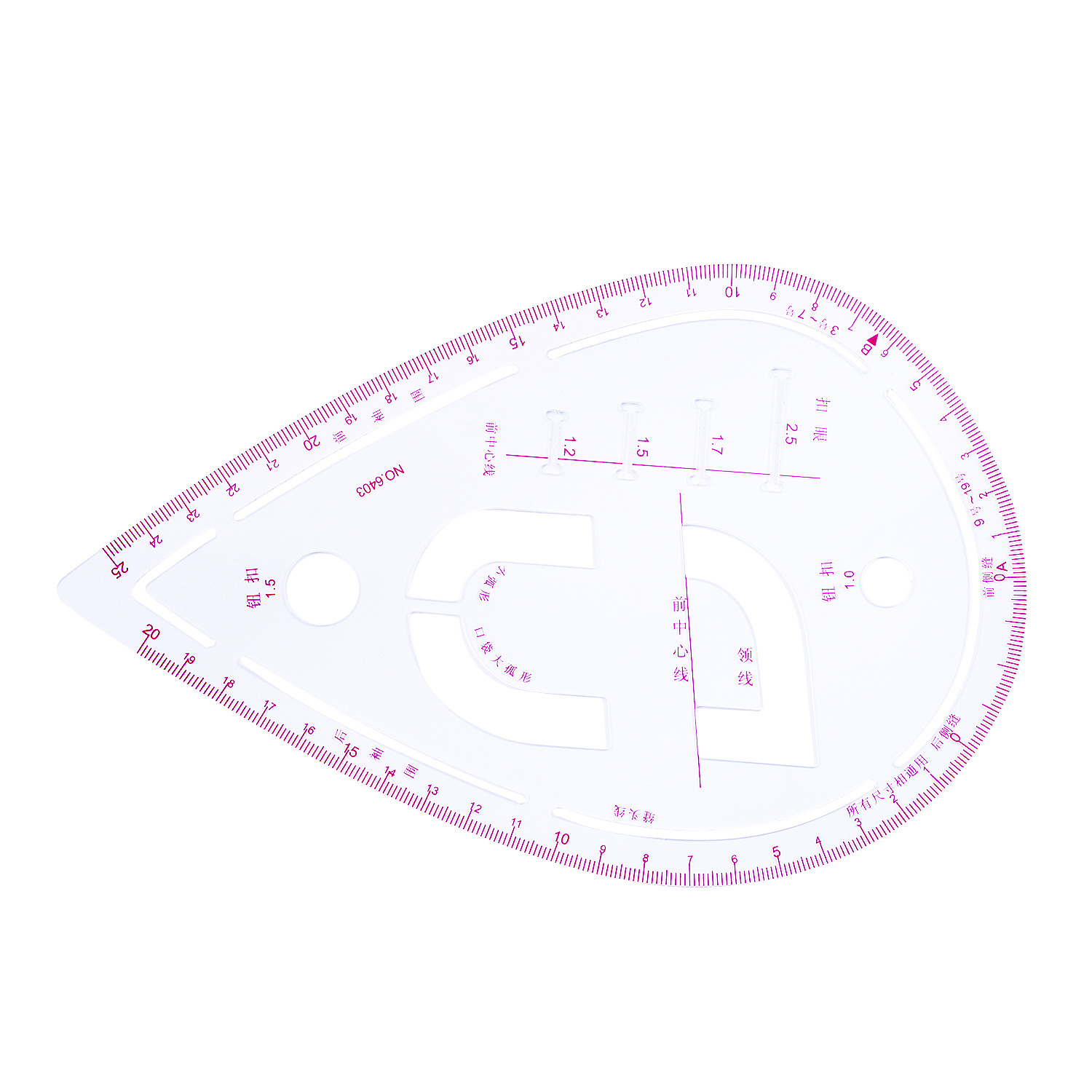 Kit de règles de mesure pour t - Sewing Gauge Ruler avis et prix