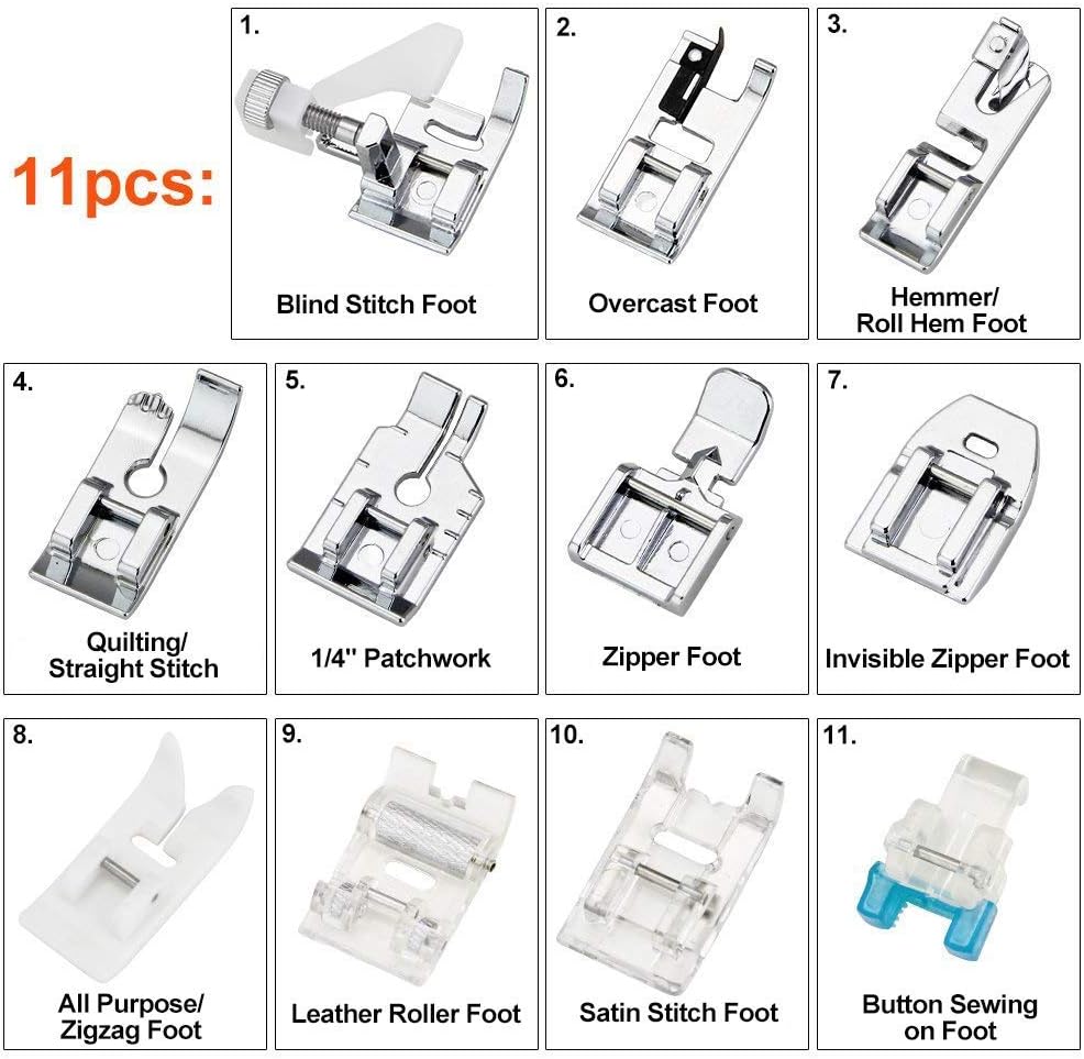 Kit de 11 pieds presseurs - Ki - Sewing Tt avis et prix
