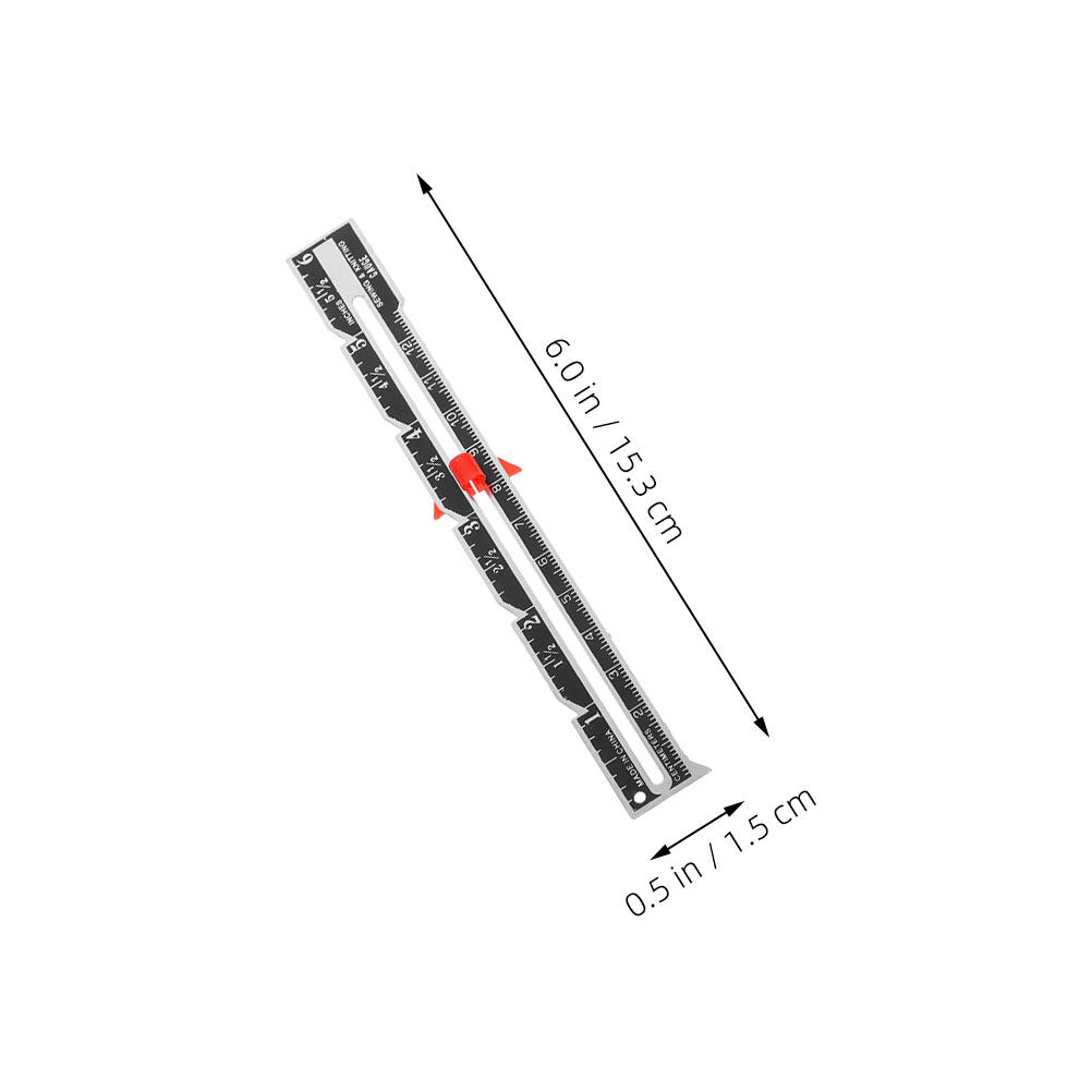 Ensemble de 8 règles ergonomiq - Sewing Gauge Ruler avis et prix
