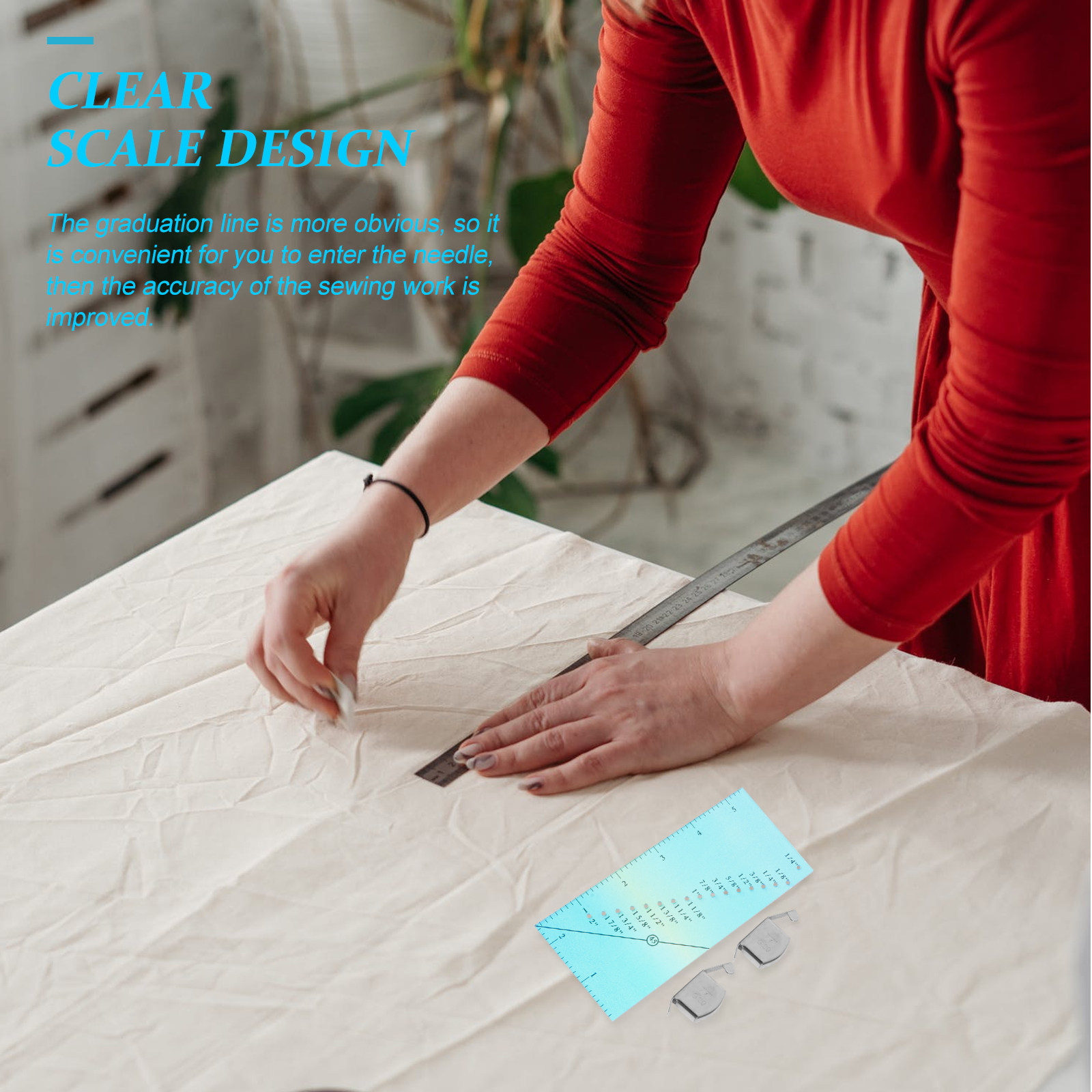 1 ensemble de règles en plasti - Sewing Gauge Ruler avis et prix