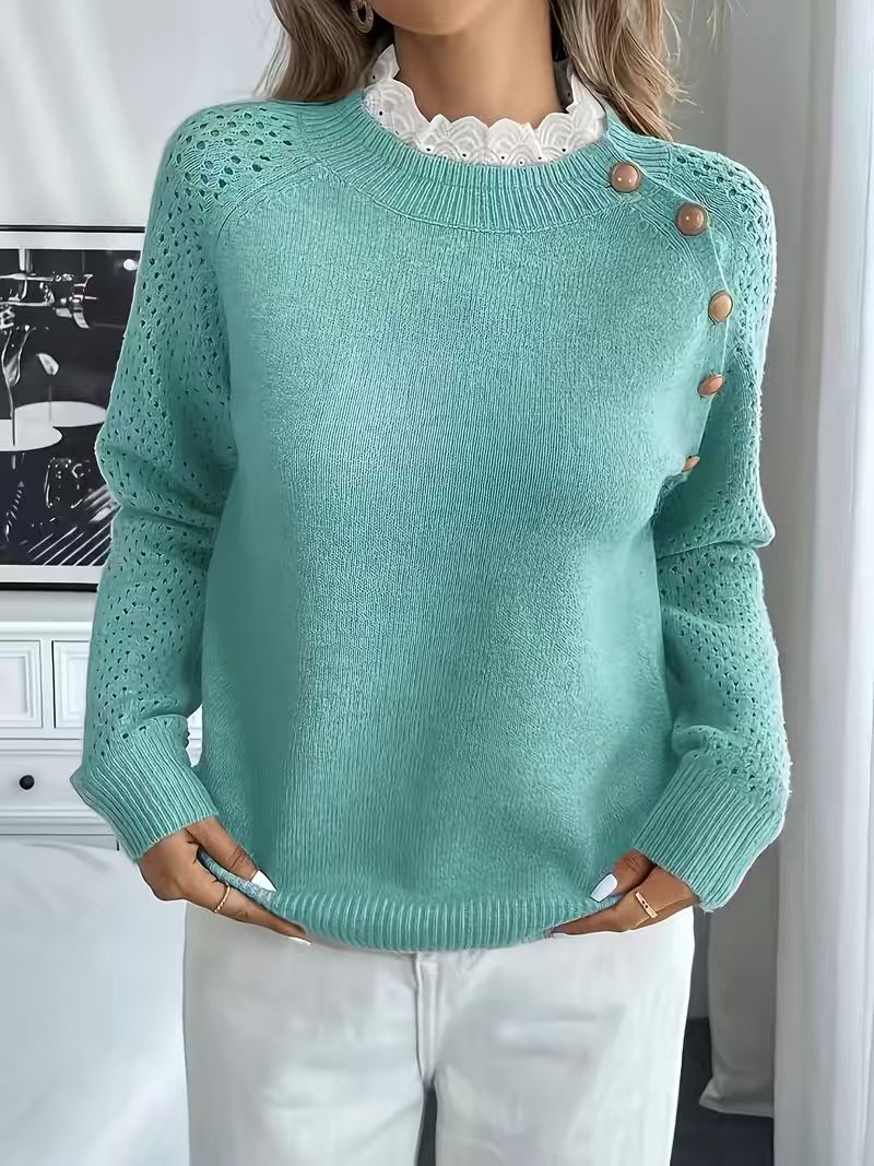 Gilet en tricot jacquard flora - Sewing Vest avis et prix